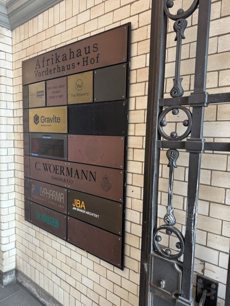 Afrikahaus - Große Reichenstraße