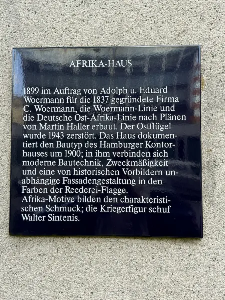 Afrikahaus - Große Reichenstraße