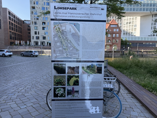 Lohsepark in der Hafencity Hamburg